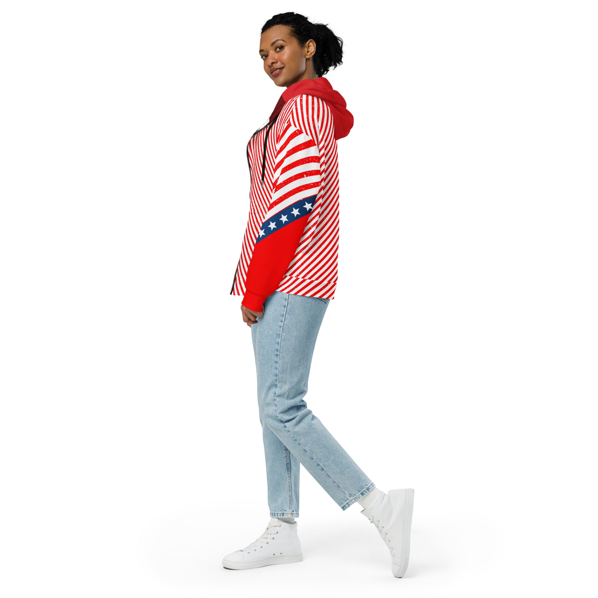 Unisex zip hoodie - Amerikia